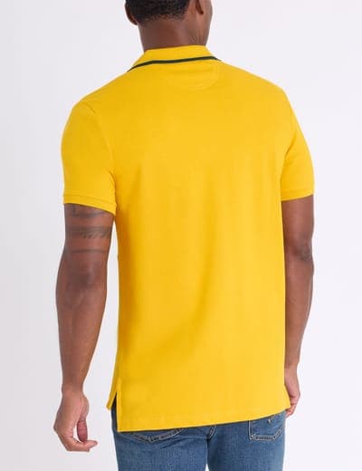 SLIM FIT STRETCH SOLID PIQUE POLO SHIRT 9