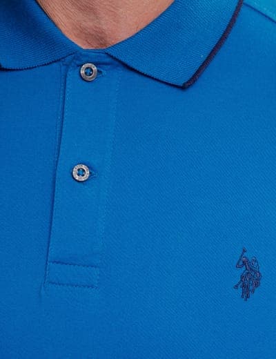 WHITE LABEL MERCERIZED COTTON POLO SHIRT 6
