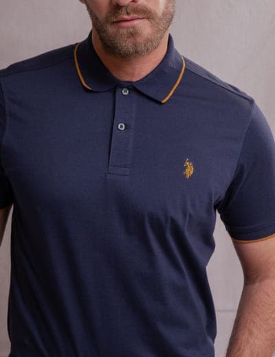 WHITE LABEL MERCERIZED COTTON POLO SHIRT 17
