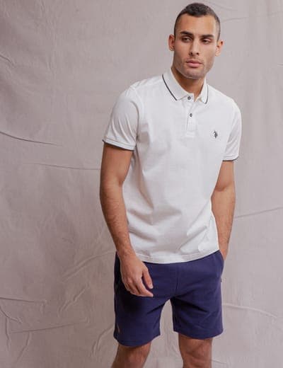 WHITE LABEL MERCERIZED COTTON POLO SHIRT 26