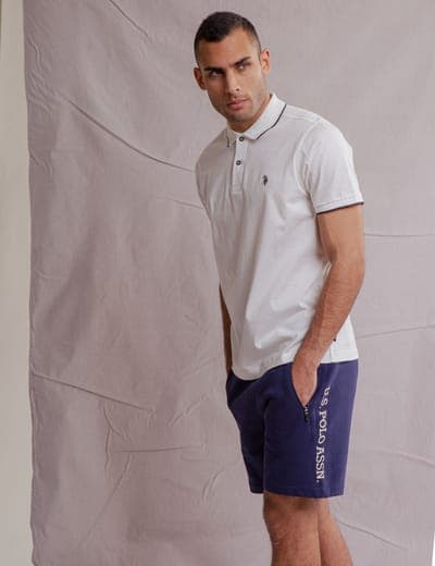 WHITE LABEL MERCERIZED COTTON POLO SHIRT 28