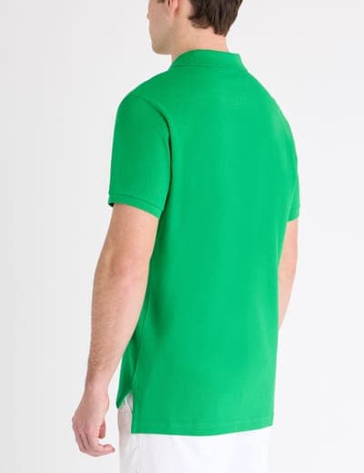SOLID PIQUE SMALL LOGO POLO SHIRT 5
