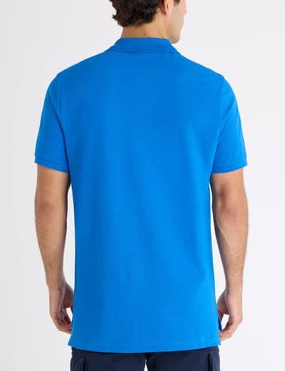 SOLID PIQUE SMALL LOGO POLO SHIRT 8