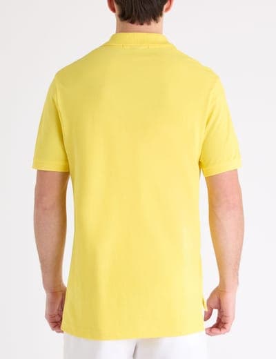 SOLID PIQUE SMALL LOGO POLO SHIRT 12