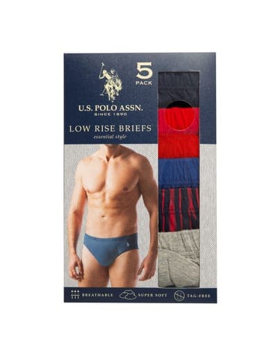 5 PACK LOWRISE BRIEFS 2