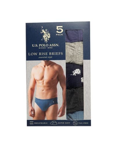 5 PACK LOWRISE BRIEFS 5
