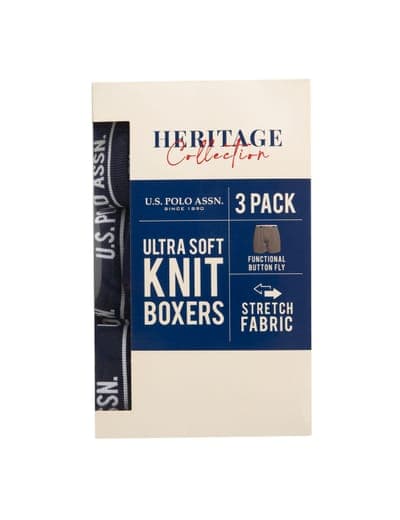 3 PACK KNIT BOXER 2