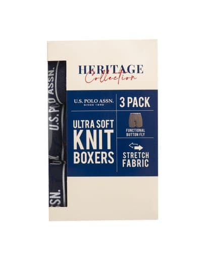 3 PACK KNIT BOXER 5