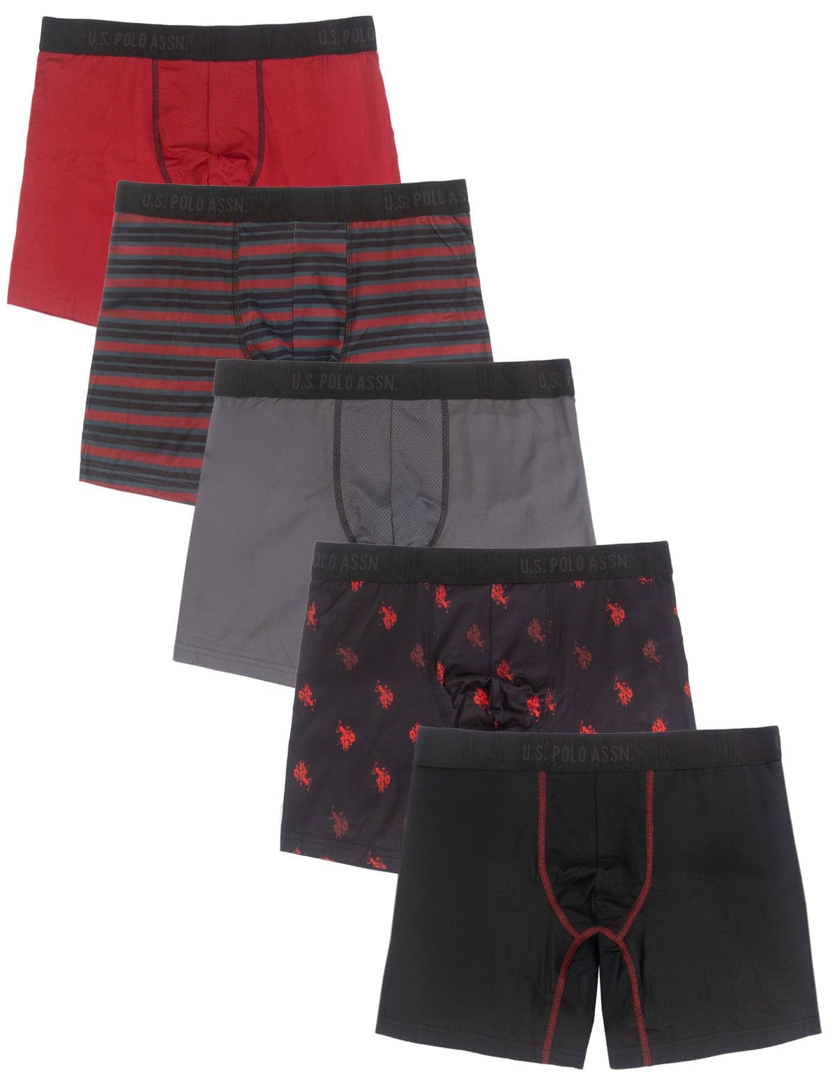5 PACK STRETCH BOXER BRIEF