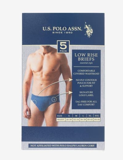 5 PACK LOWRISE BRIEF 3