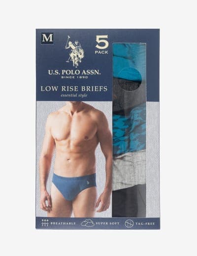 5 PACK LOWRISE BRIEF 2