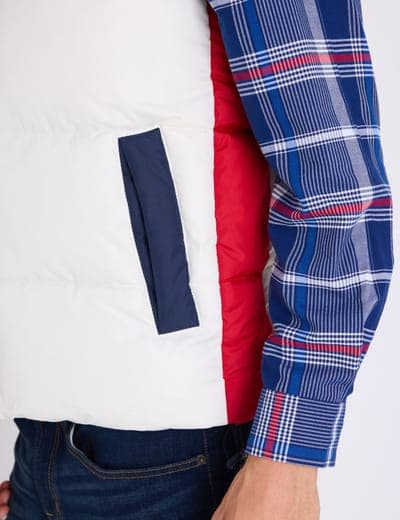 COLORBLOCK VEST WITH MALLET PATCH 4