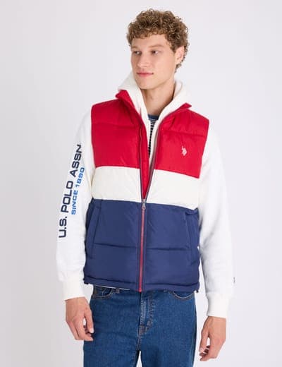 TRI COLORBLOCK VEST 1