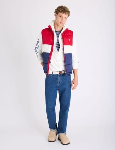 TRI COLORBLOCK VEST 2