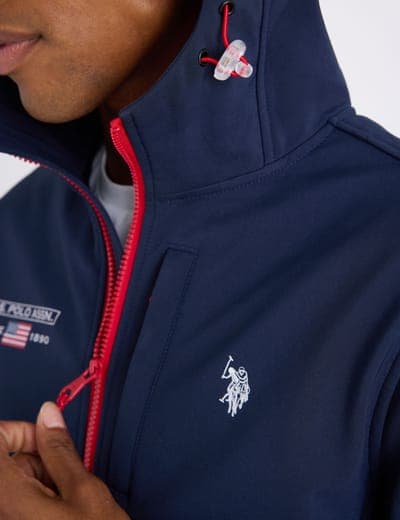 BONDED SOFTSHELL FLAG TREK JACKET 5