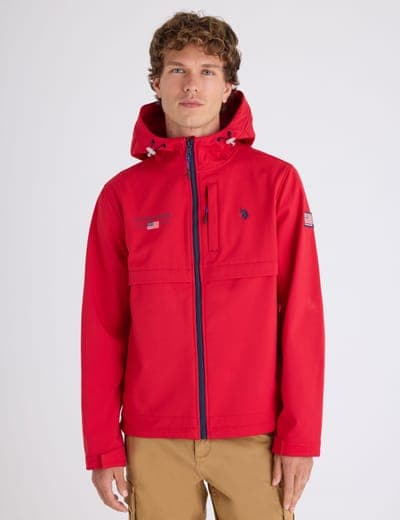 BONDED SOFTSHELL FLAG TREK JACKET 14