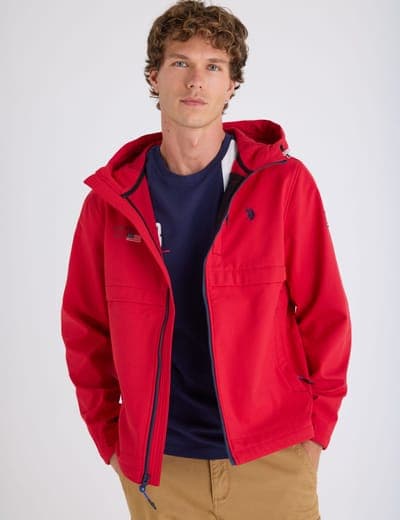 BONDED SOFTSHELL FLAG TREK JACKET 19