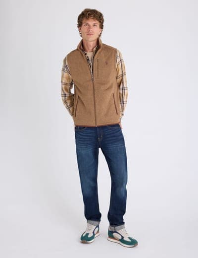 FULL ZIP SWEATER KNIT VEST 7