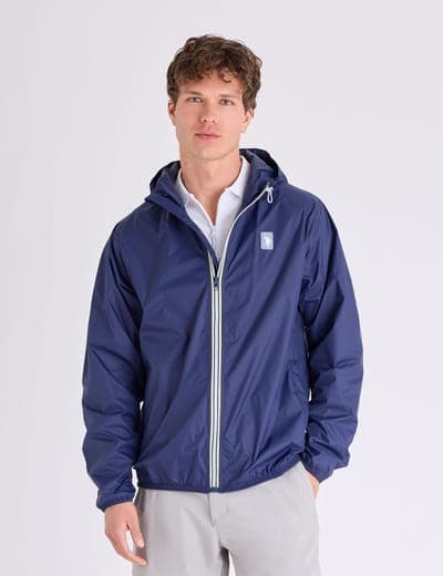 SIGNATURE STRIPE WINDBREAKER WITH HOOD 6