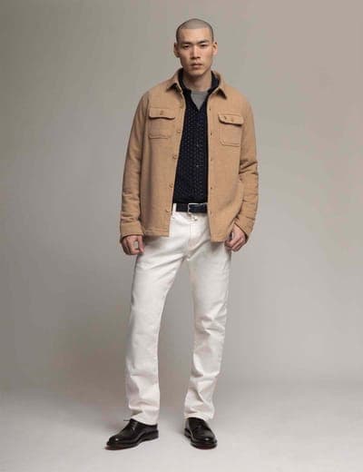 WHITE LABEL FRENCH TERRY SHACKET 3