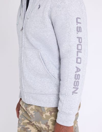 FULL ZIP WORDMARK SHERPA HOODIE 2