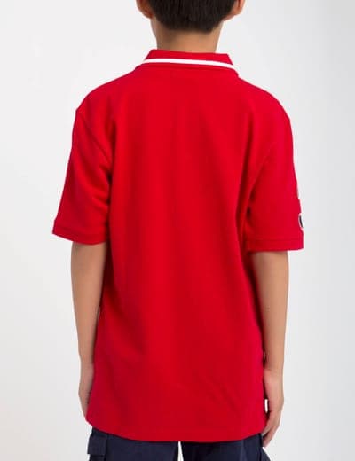 BOYS PIQUE SOLID POLO SHIRT 4