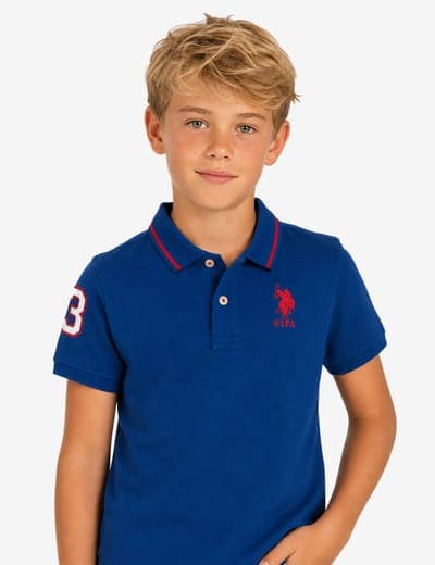 BOYS PIQUE POLO SHIRT 1