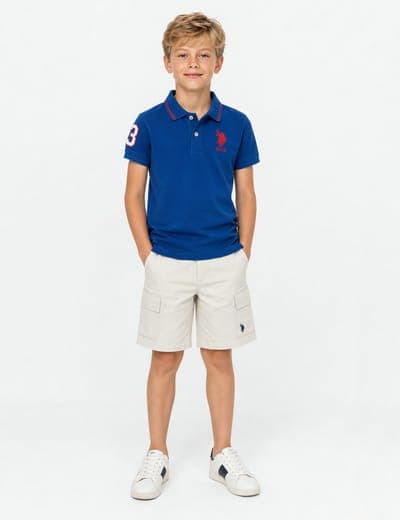 BOYS PIQUE POLO SHIRT 2