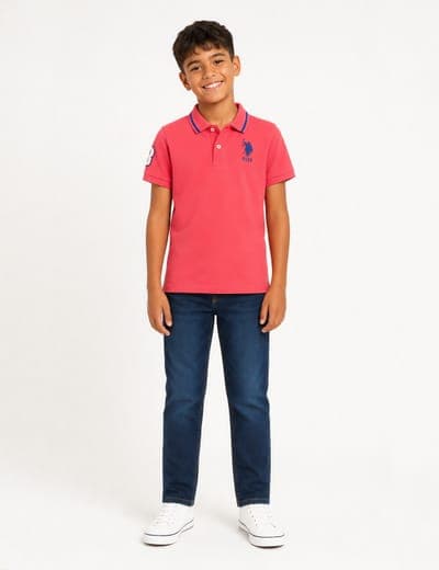 BOYS PIQUE POLO SHIRT 5
