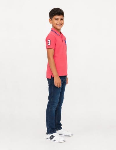 BOYS PIQUE POLO SHIRT 7
