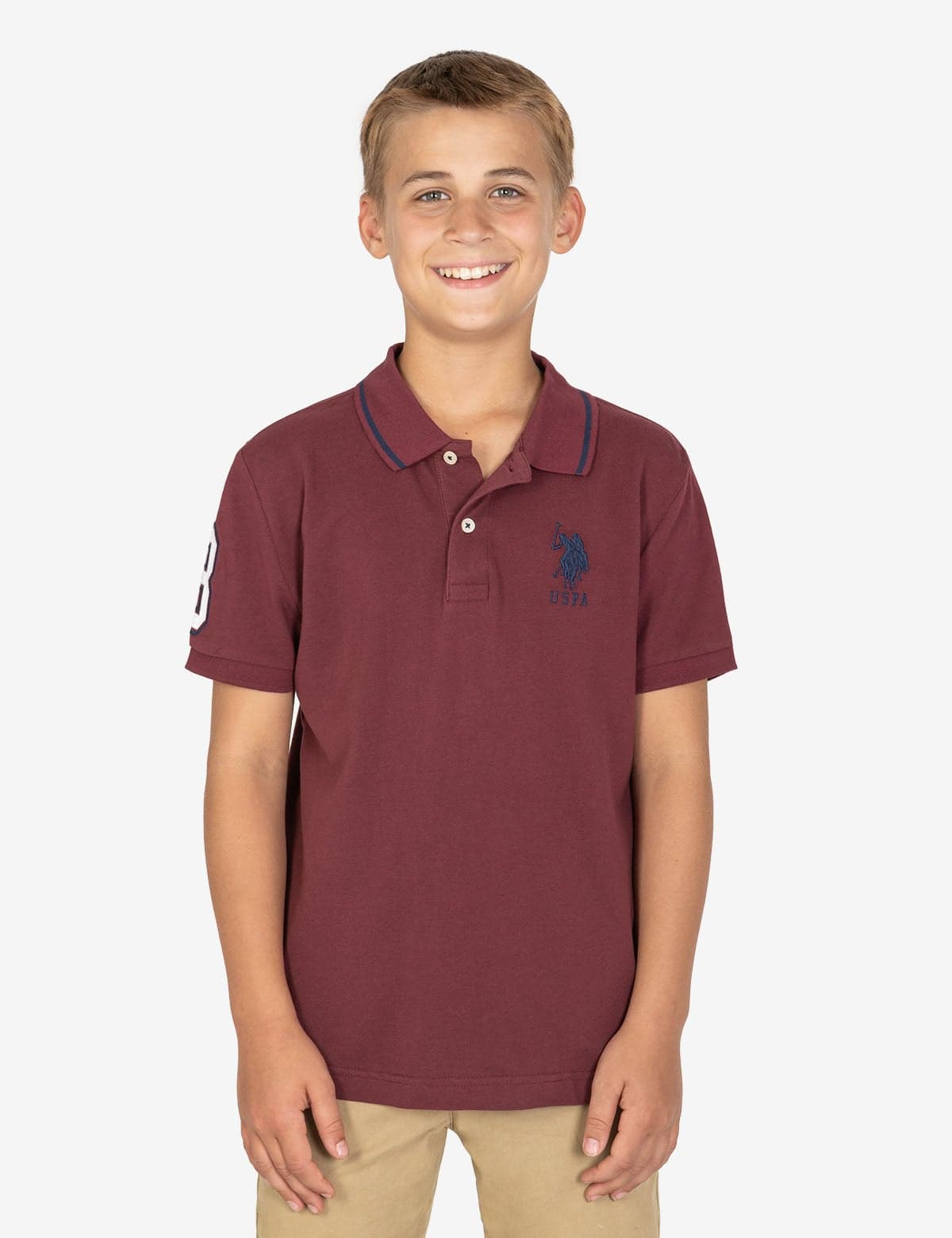 BOYS PIQUE POLO SHIRT