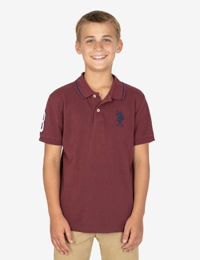 BOYS PIQUE POLO SHIRT 1