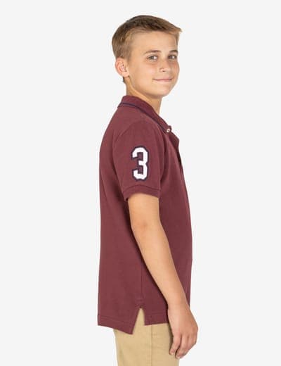 BOYS PIQUE POLO SHIRT 2
