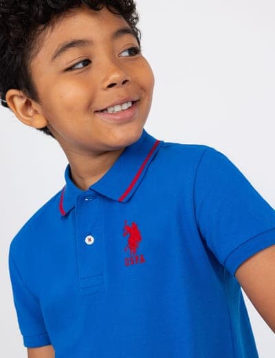 BOYS PIQUE POLO SHIRT 7