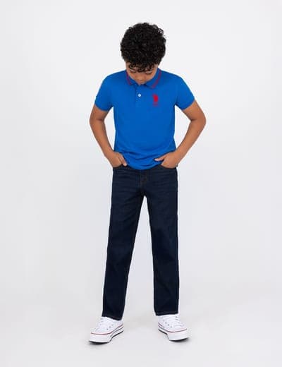 BOYS PIQUE POLO SHIRT 8