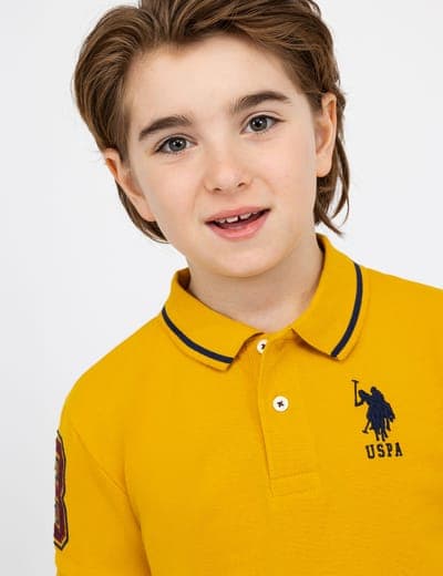 BOYS PIQUE POLO SHIRT 25