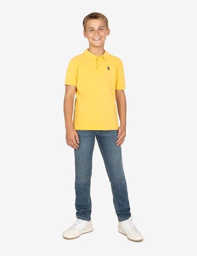 BOYS PIQUE POLO SHIRT 2