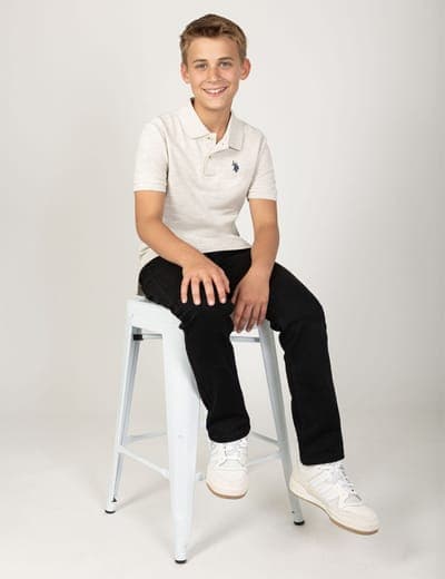 BOYS PIQUE POLO SHIRT 10