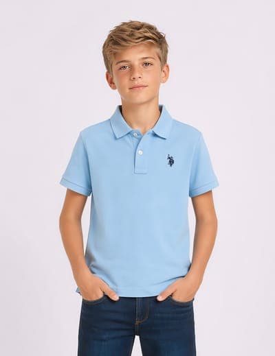 BOYS PIQUE POLO SHIRT 11