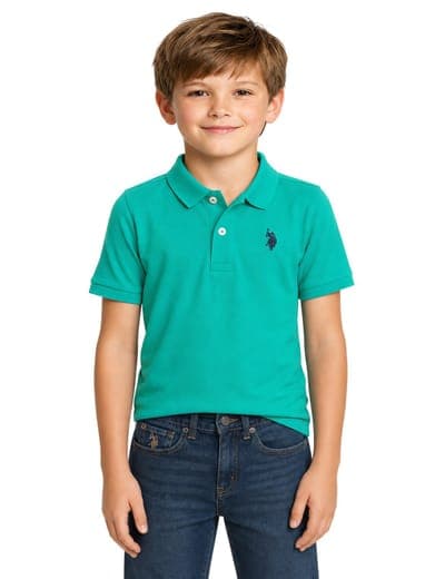 BOYS PIQUE POLO SHIRT 15