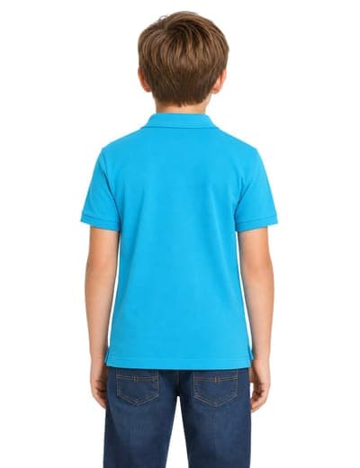 BOYS PIQUE POLO SHIRT 16