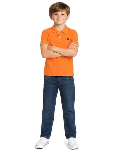BOYS PIQUE POLO SHIRT 18