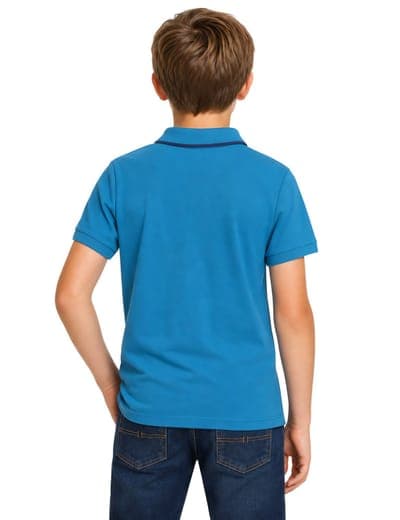 BOYS INTERLOCK POLO SHIRT 3