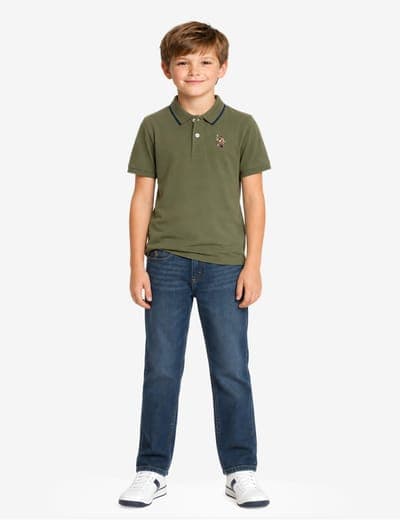 BOYS INTERLOCK POLO SHIRT 5
