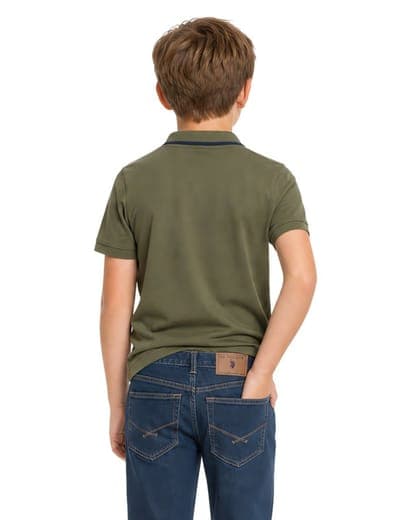 BOYS INTERLOCK POLO SHIRT 6