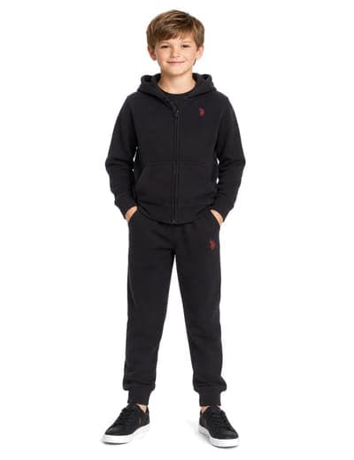 BOYS FLEECE ZIP UP HOODIE 1
