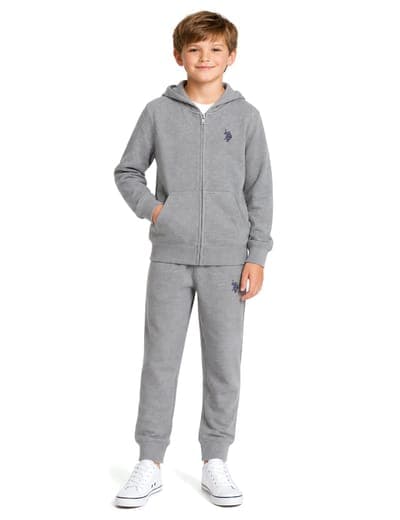 BOYS FLEECE ZIP UP HOODIE 5