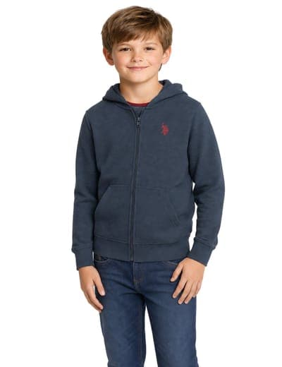 BOYS FLEECE ZIP UP HOODIE 7