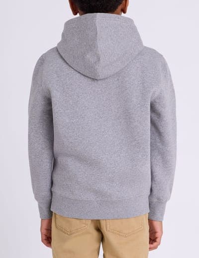BOYS CHEST STRIPE FLEECE HOODIE 9