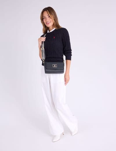 ENAMEL CROSSBODY BAG 4
